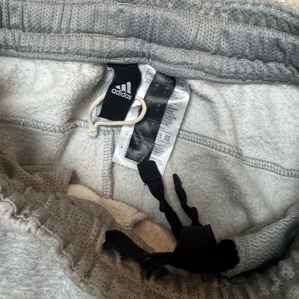 Adidas Kids Gray and Black Joggers - Picture 4 of 4